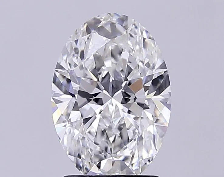 2.25ct Oval Lab Grown Diamond (Colour F, Clarity VVS2, IGI Certified)