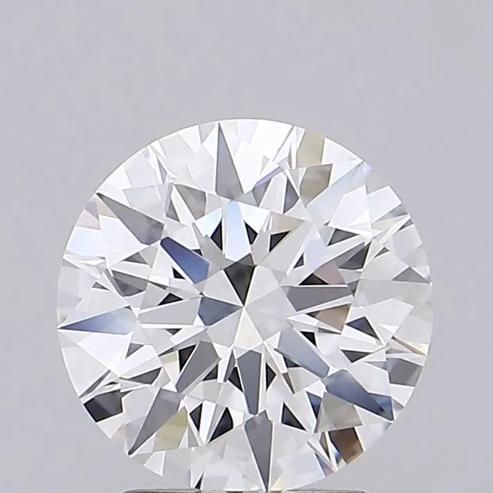2.25ct Round Lab Grown Diamond (Colour D, Clarity IF, Cut ID, IGI Certified)