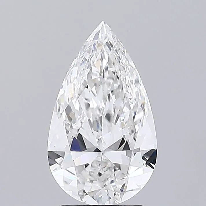 2.26ct Pear Lab Grown Diamond (Colour F, Clarity VS1, IGI Certified)