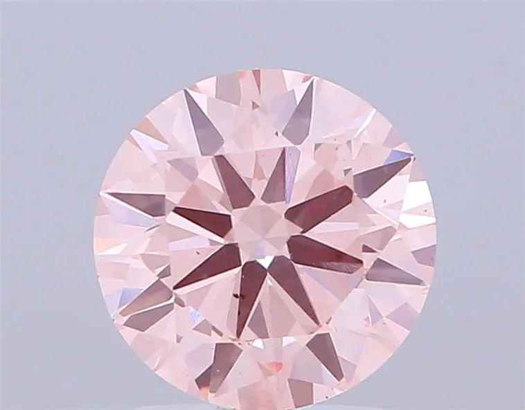 2.26ct Round Lab Grown Diamond (Colour Fancy Vivid Pink, Clarity VS2, Cut VG, Uncertified)