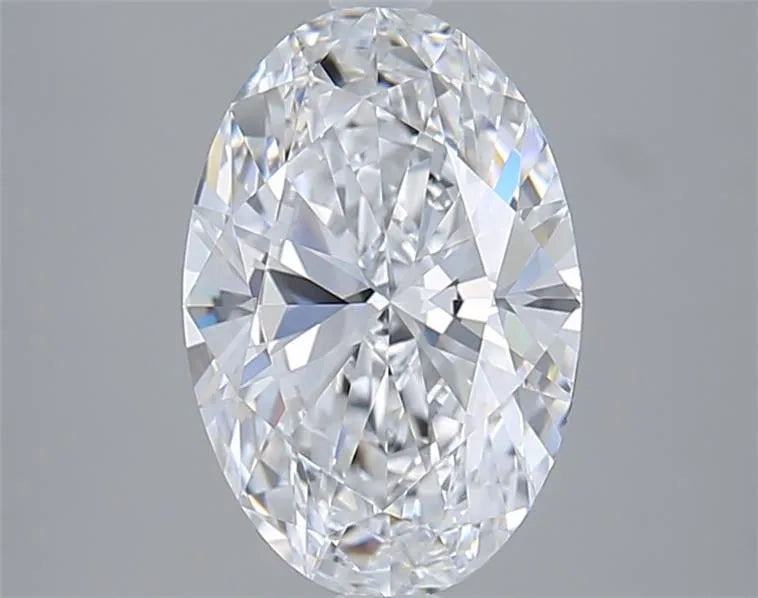 2.29ct Oval Lab Grown Diamond (Colour D, Clarity VVS2, IGI Certified)