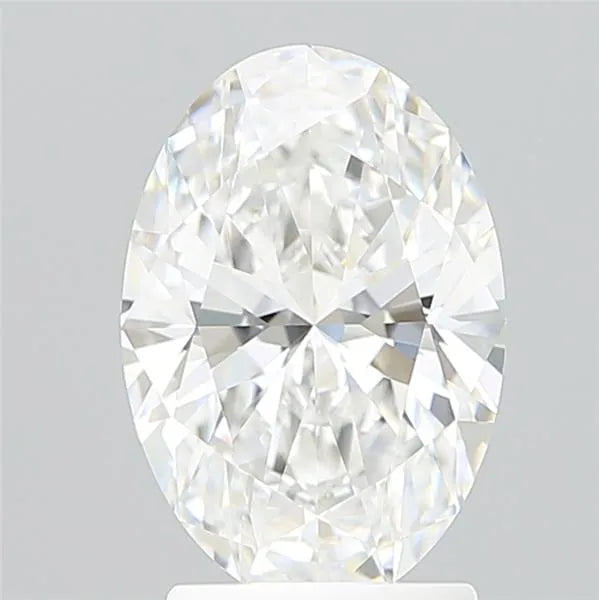 2.29ct Oval Lab Grown Diamond (Colour E, Clarity VVS2, IGI Certified)