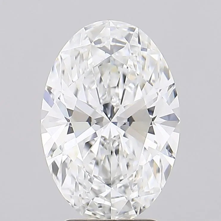 2.30ct Oval Lab Grown Diamond (Colour E, Clarity IF, IGI Certified)