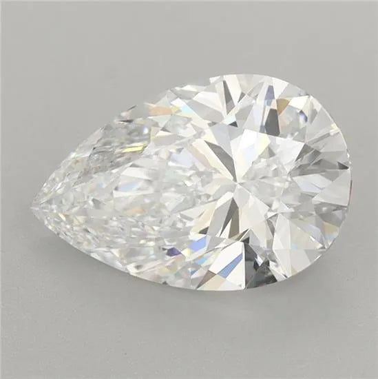 2.30ct Pear Lab Grown Diamond (Colour D, Clarity IF, IGI Certified)