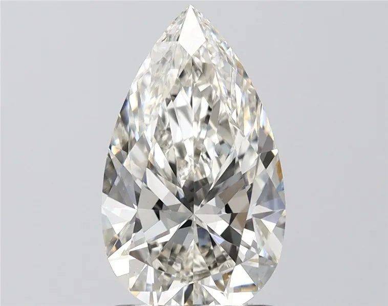 2.30ct Pear Lab Grown Diamond (Colour G, Clarity VS1, IGI Certified)