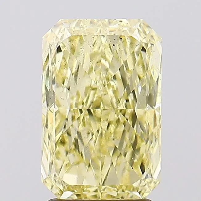 2.30ct Radiant Lab Grown Diamond (Colour Fancy Intense Yellow, Clarity VS2, IGI Certified)