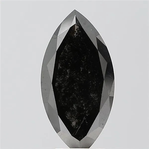 2.31ct Marquise Lab Grown Diamond (Colour Black, Clarity VVS2, Cut EX, Uncertified)