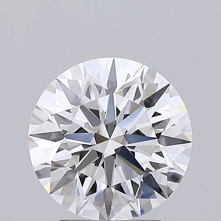 2.31ct Round Lab Grown Diamond (Colour D, Clarity IF, Cut ID, IGI Certified)