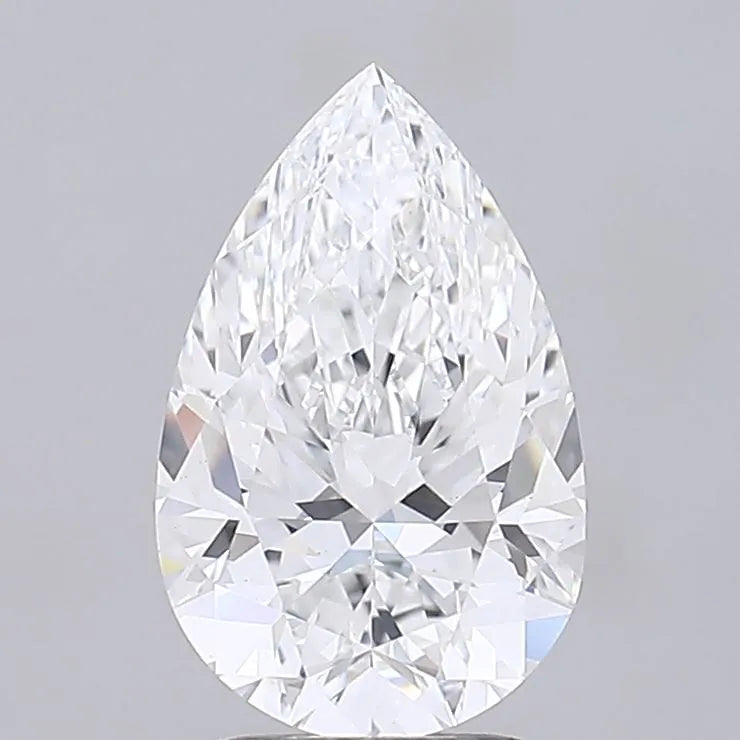 2.32ct Pear Lab Grown Diamond (Colour D, Clarity VS1, IGI Certified)