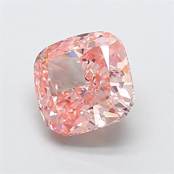 2.33ct Cushion modified Lab Grown Diamond (Colour Fancy Vivid Pink, Clarity VS1, IGI Certified)