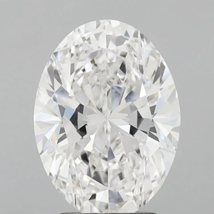2.33ct Oval Lab Grown Diamond (Colour D, Clarity VVS2, IGI Certified)
