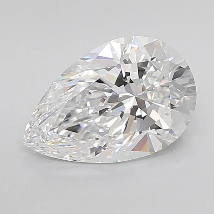 2.33ct Pear Lab Grown Diamond (Colour D, Clarity IF, IGI Certified)