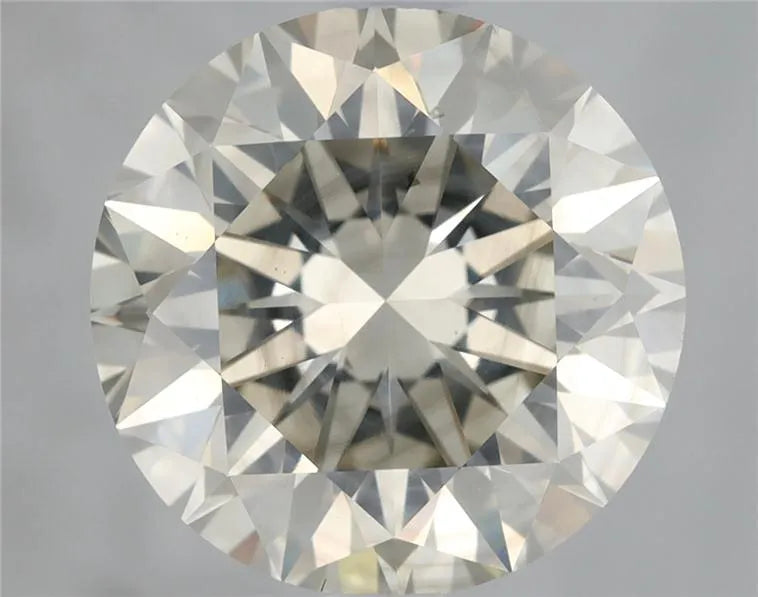 2.33ct Round Natural Diamond (Colour L, Clarity SI2, Cut EX, IGI Certified)