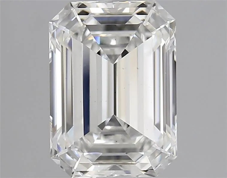 2.35ct Emerald Lab Grown Diamond (Colour F, Clarity VS1, IGI Certified)