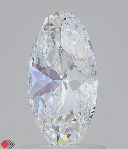 2.35ct Oval Lab Grown Diamond (Colour D, Clarity IF, IGI Certified)