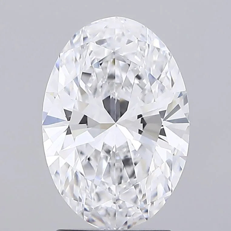 2.35ct Oval Lab Grown Diamond (Colour D, Clarity VVS1, Cut VG, IGI Certified)