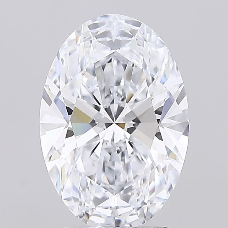 2.35ct Oval Lab Grown Diamond (Colour E, Clarity IF, IGI Certified)