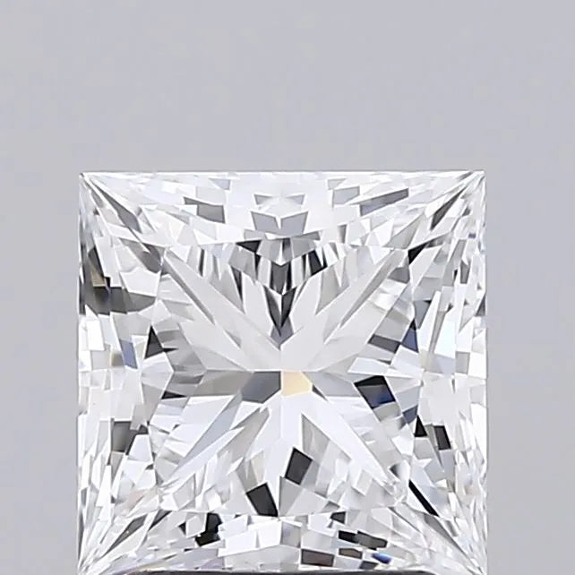 2.35ct Princess Lab Grown Diamond (Colour D, Clarity IF, IGI Certified)