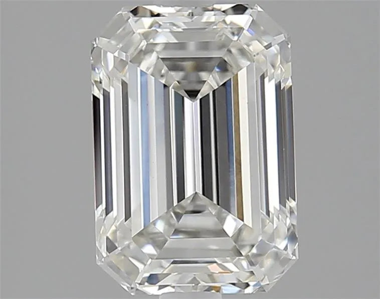 2.36ct Emerald Lab Grown Diamond (Colour G, Clarity VVS2, IGI Certified)
