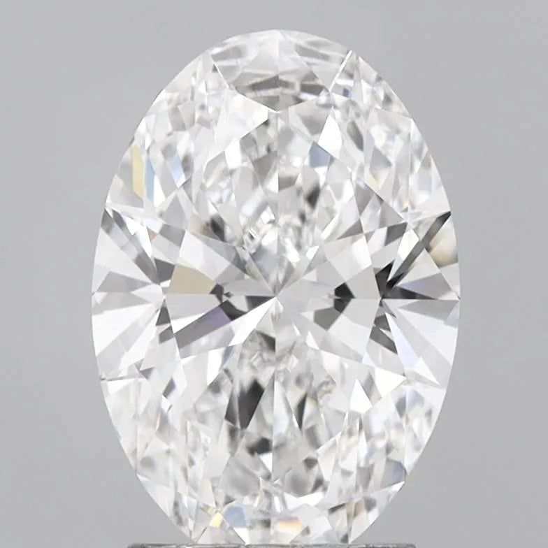 2.36ct Oval Lab Grown Diamond (Colour D, Clarity VVS1, IGI Certified)