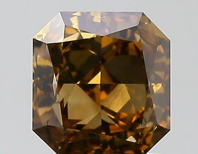 2.36ct Radiant Natural Diamond (Colour Fancy Dark Orangey Brown, Clarity VS1, GIA Certified)