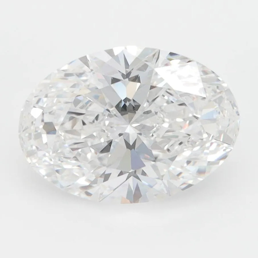 2.38ct Oval Lab Grown Diamond (Colour D, Clarity VVS2, GIA Certified)