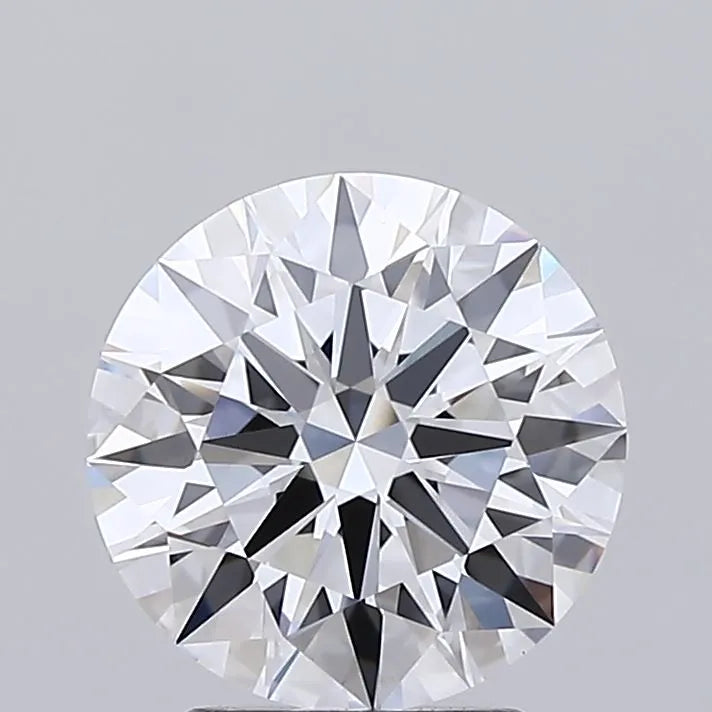 2.39ct Round Lab Grown Diamond (Colour D, Clarity IF, Cut ID, IGI Certified)