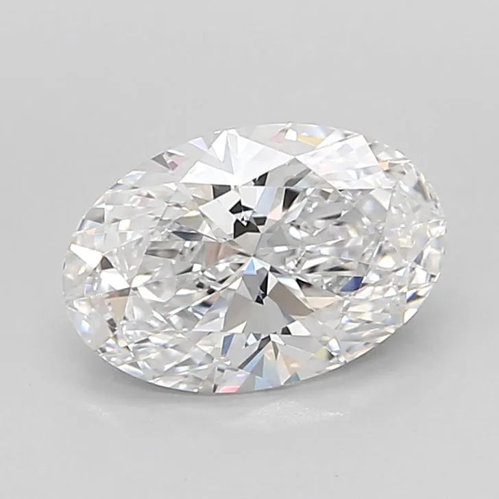 2.40ct Oval Lab Grown Diamond (Colour D, Clarity FL, IGI Certified)