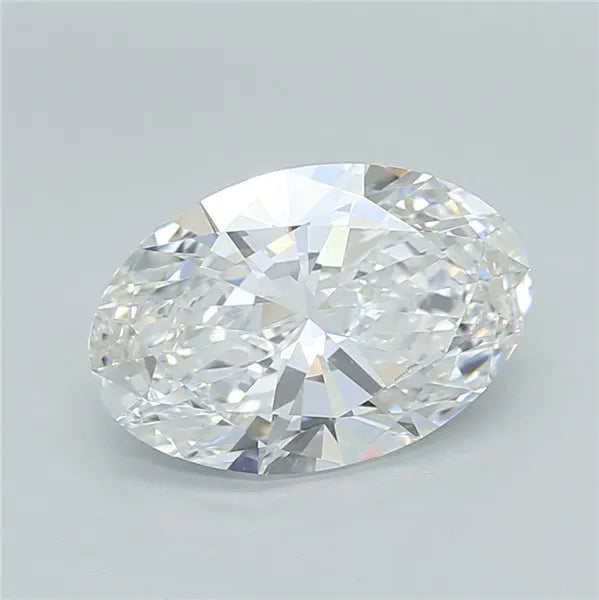 2.40ct Oval Lab Grown Diamond (Colour D, Clarity VVS2, IGI Certified)
