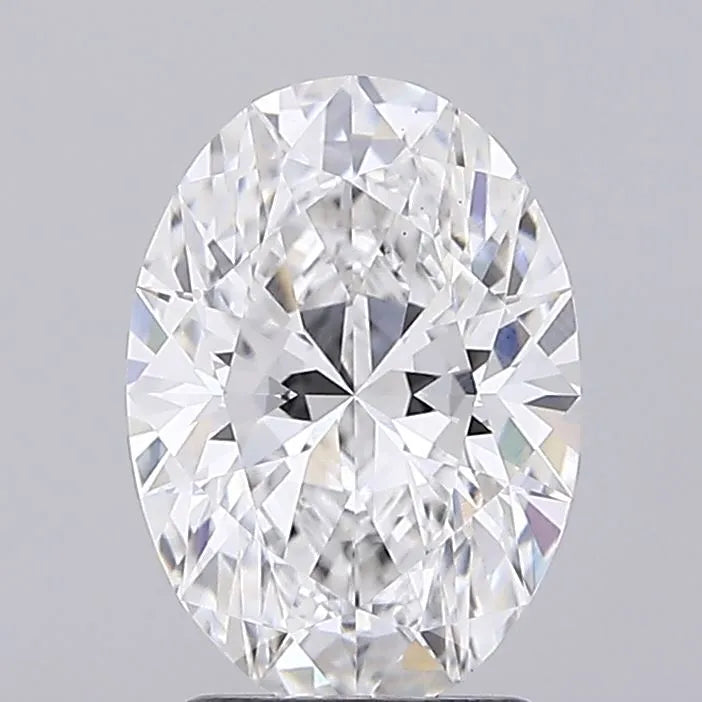 2.40ct Oval Lab Grown Diamond (Colour E, Clarity VS1, IGI Certified)