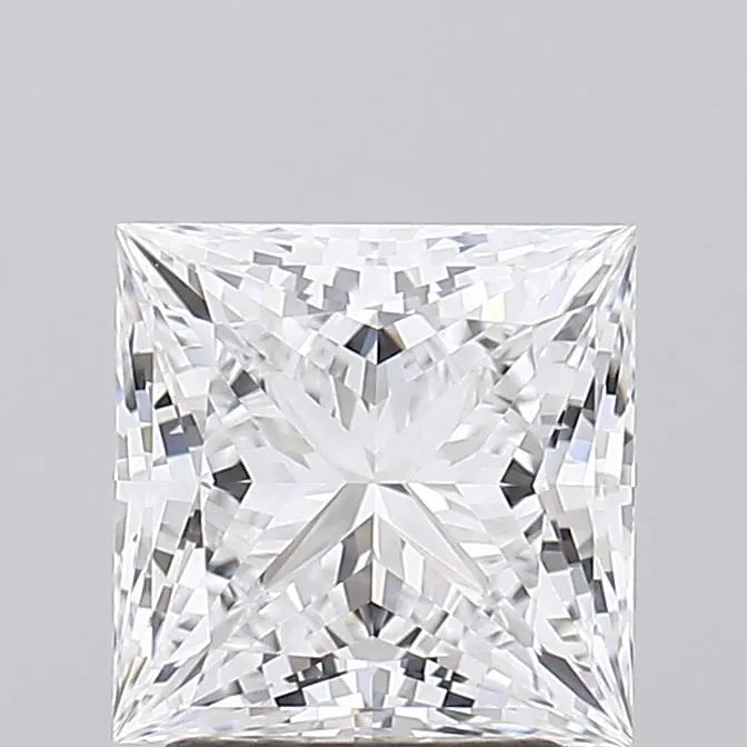 2.40ct Princess Lab Grown Diamond (Colour D, Clarity FL, IGI Certified)