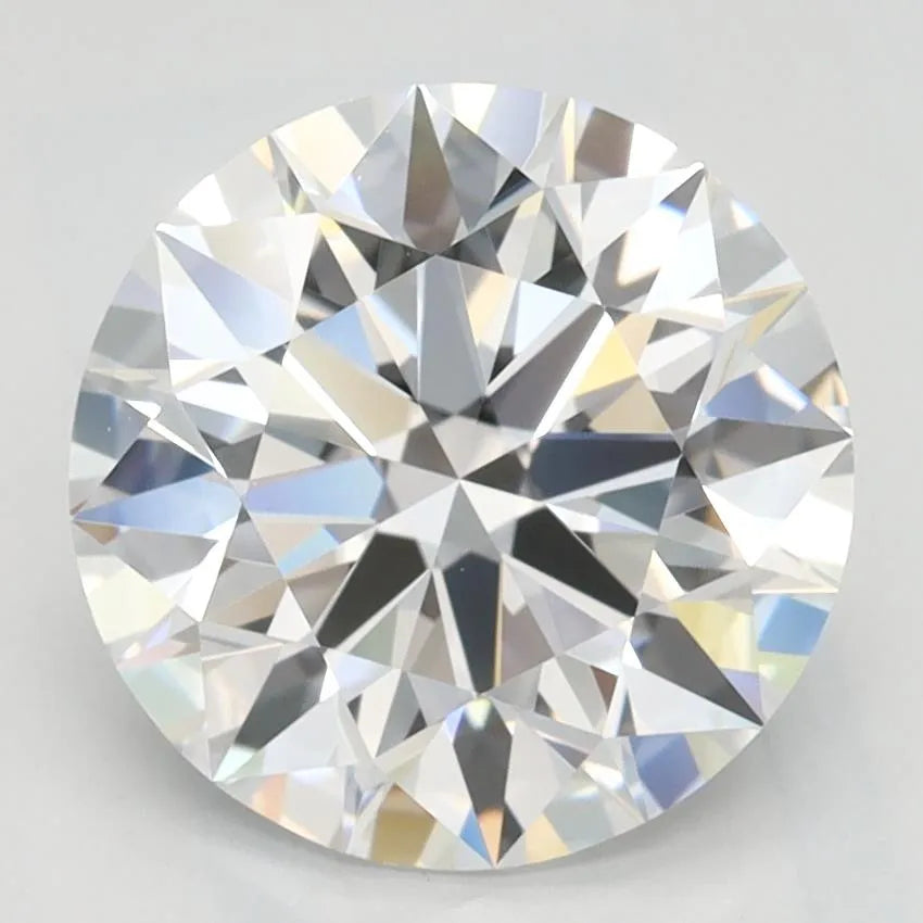 2.40ct Round Lab Grown Diamond (Colour D, Clarity IF, Cut ID, IGI Certified)