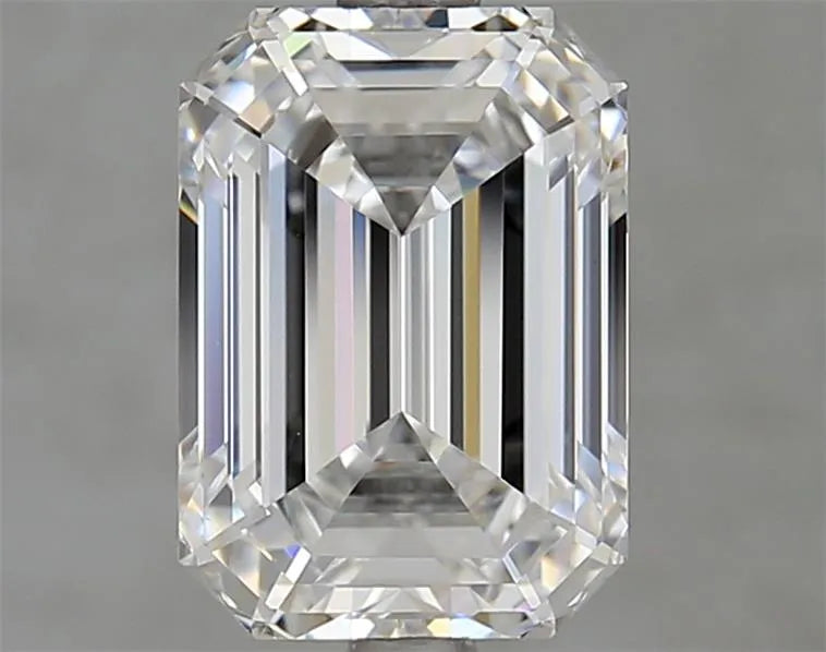 2.41ct Emerald Lab Grown Diamond (Colour D, Clarity VVS2, Cut EX, IGI Certified)