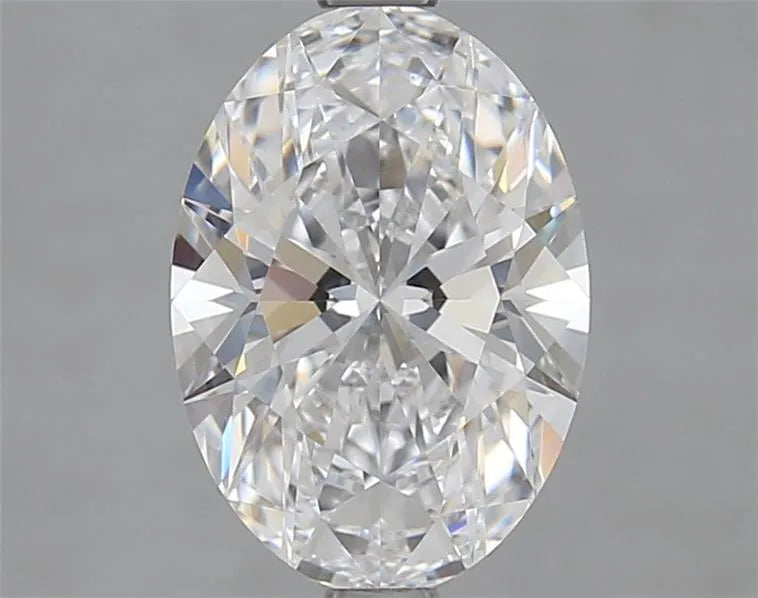 2.41ct Oval Lab Grown Diamond (Colour D, Clarity IF, Cut EX, IGI Certified)
