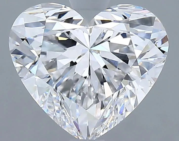 2.42ct Heart Lab Grown Diamond (Colour D, Clarity VVS1, IGI Certified)