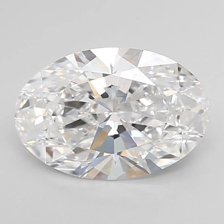 2.42ct Oval Lab Grown Diamond (Colour D, Clarity IF, Cut EX, IGI Certified)