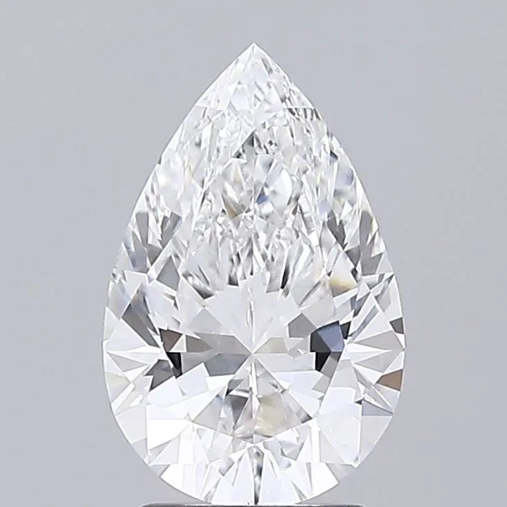 2.42ct Pear Lab Grown Diamond (Colour D, Clarity VVS1, IGI Certified)