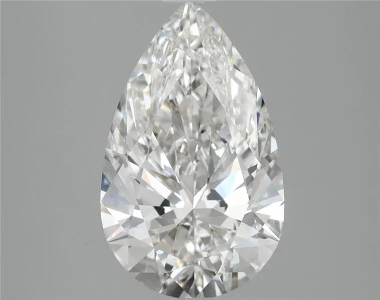 2.42ct Pear Lab Grown Diamond (Colour F, Clarity VVS2, IGI Certified)