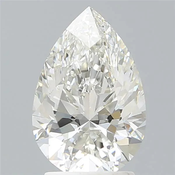 2.42ct Pear Lab Grown Diamond (Colour F, Clarity VVS2, IGI Certified)