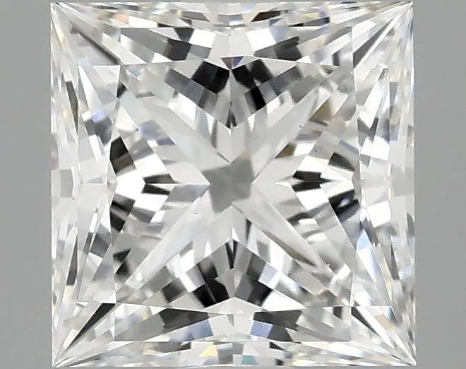 2.42ct Princess Lab Grown Diamond (Colour E, Clarity VVS2, IGI Certified)