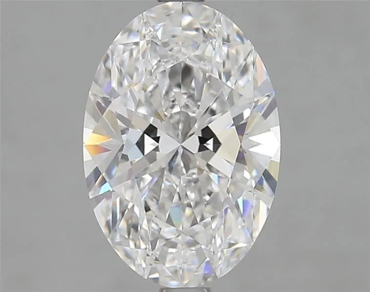 2.43ct Oval Lab Grown Diamond (Colour D, Clarity VVS1, IGI Certified)
