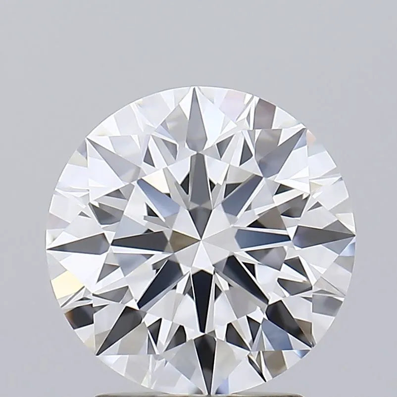 2.43ct Round Lab Grown Diamond (Colour D, Clarity IF, Cut ID, IGI Certified)