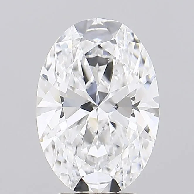 2.44ct Oval Lab Grown Diamond (Colour D, Clarity VVS1, IGI Certified)