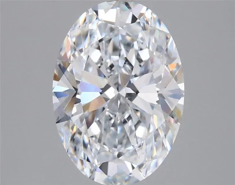 2.44ct Oval Lab Grown Diamond (Colour E, Clarity VVS1, IGI Certified)