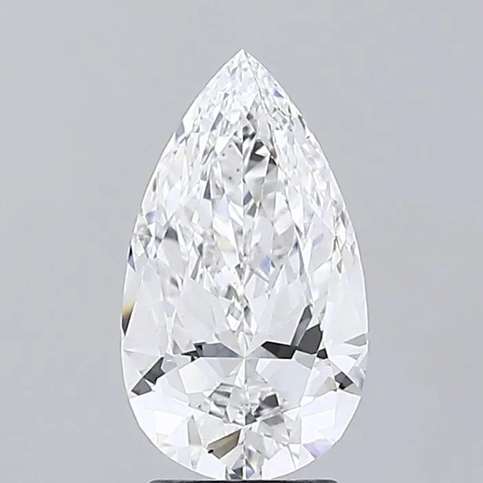 2.44ct Pear Lab Grown Diamond (Colour E, Clarity VS1, IGI Certified)