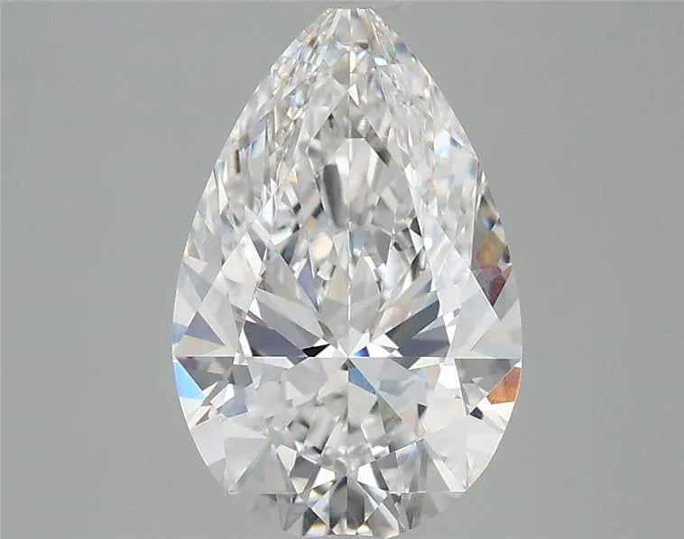 2.44ct Pear Lab Grown Diamond (Colour E, Clarity VVS1, IGI Certified)