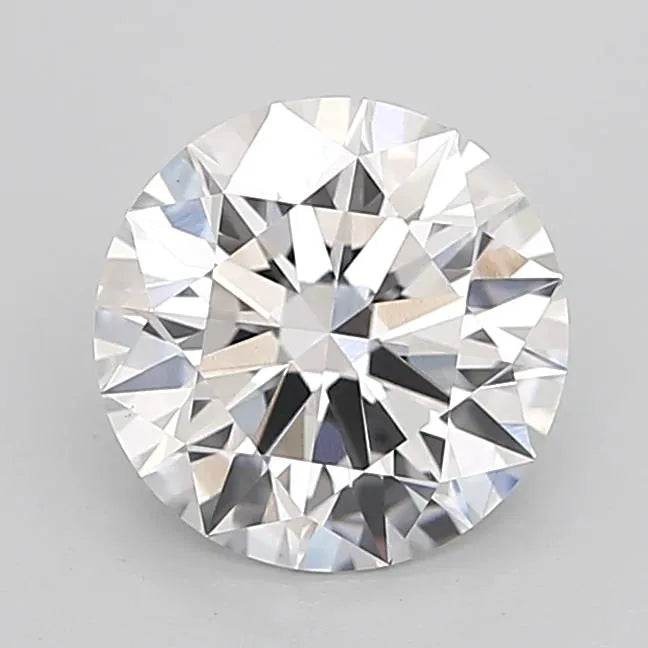 2.44ct Round Lab Grown Diamond (Colour E, Clarity VVS2, Cut ID, IGI Certified)