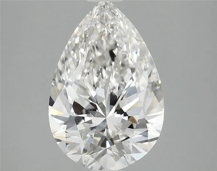 2.45ct Pear Lab Grown Diamond (Colour G, Clarity VVS2, IGI Certified)