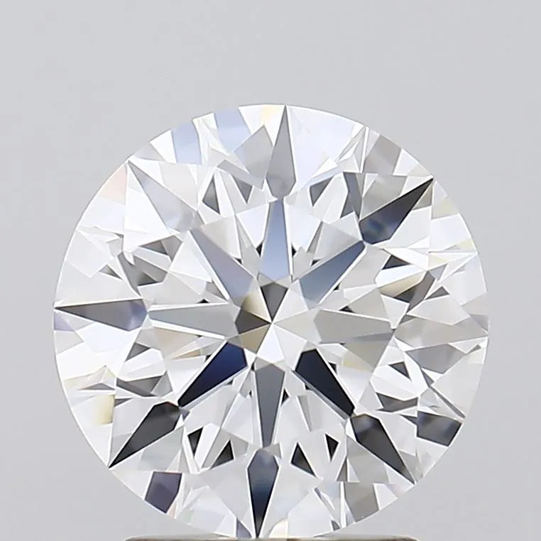 2.45ct Round Lab Grown Diamond (Colour D, Clarity IF, Cut ID, IGI Certified)