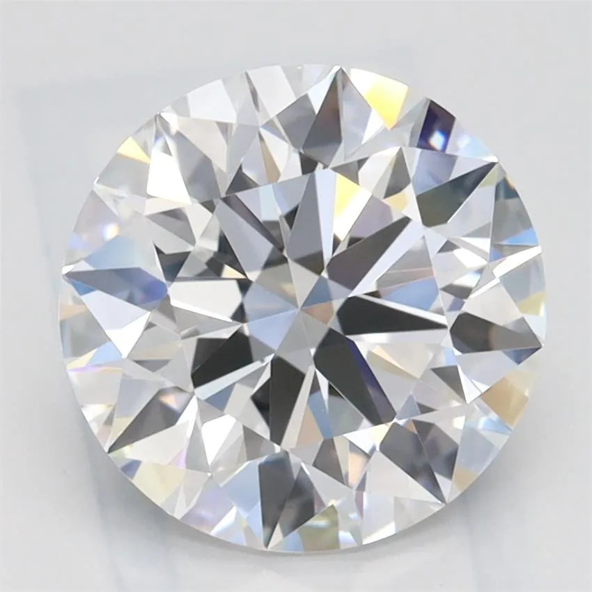 2.45ct Round Lab Grown Diamond (Colour D, Clarity VVS1, Cut ID, IGI Certified)
